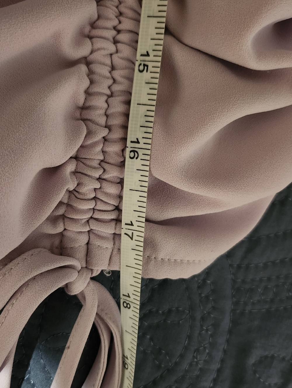 Privy Rouched Long Sleeve Blouse - Picture 7 of 7